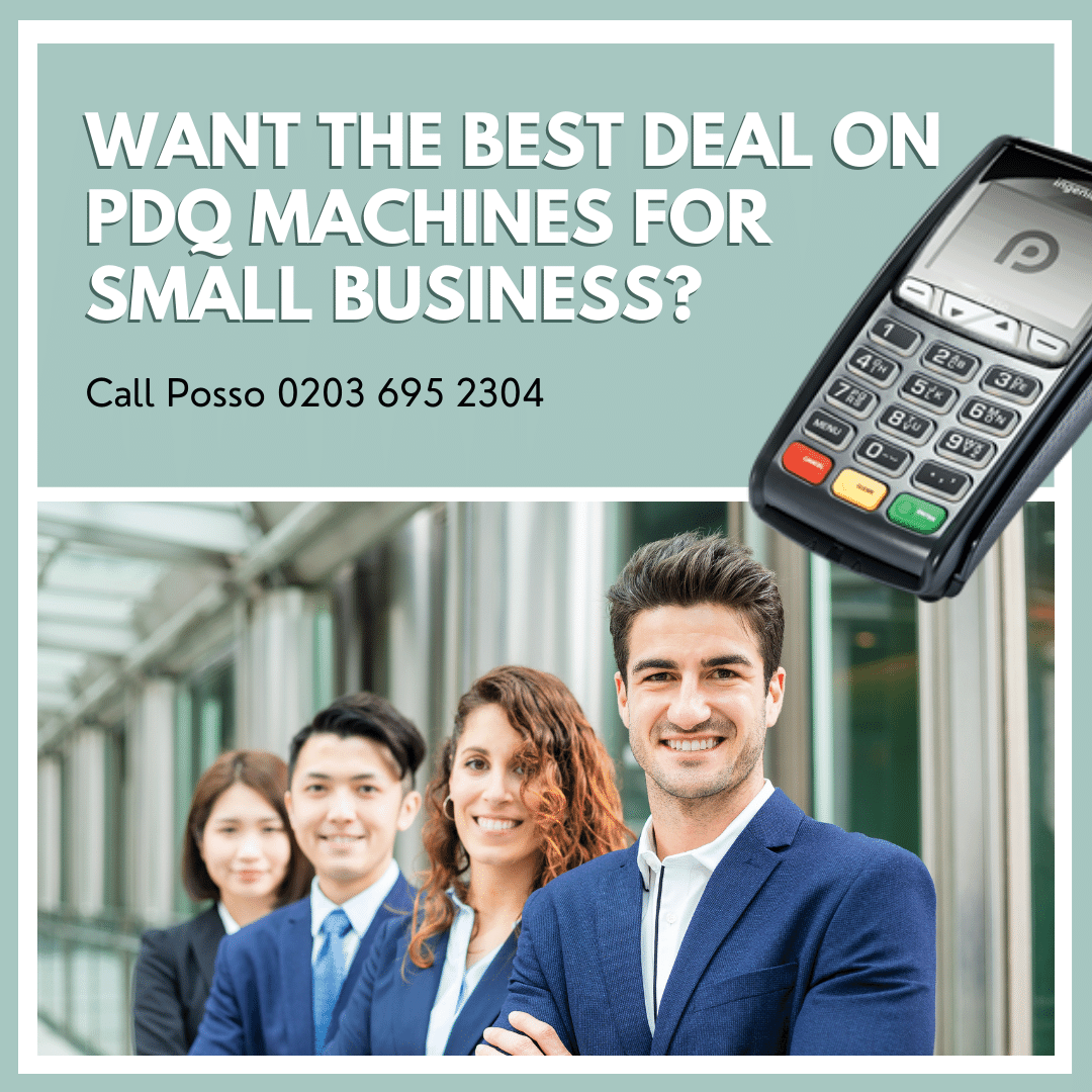 Picture of PDQ machine for small business