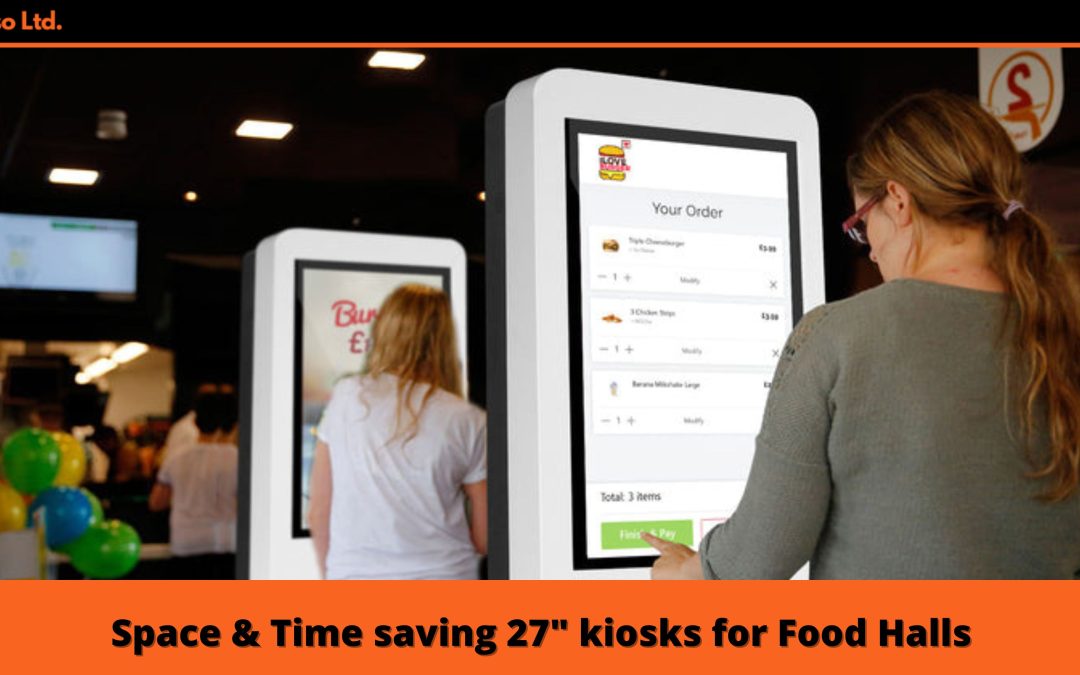 Food Hall Self service self order kiosks